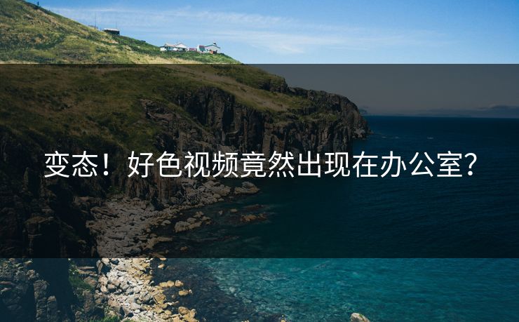 变态！好色视频竟然出现在办公室？